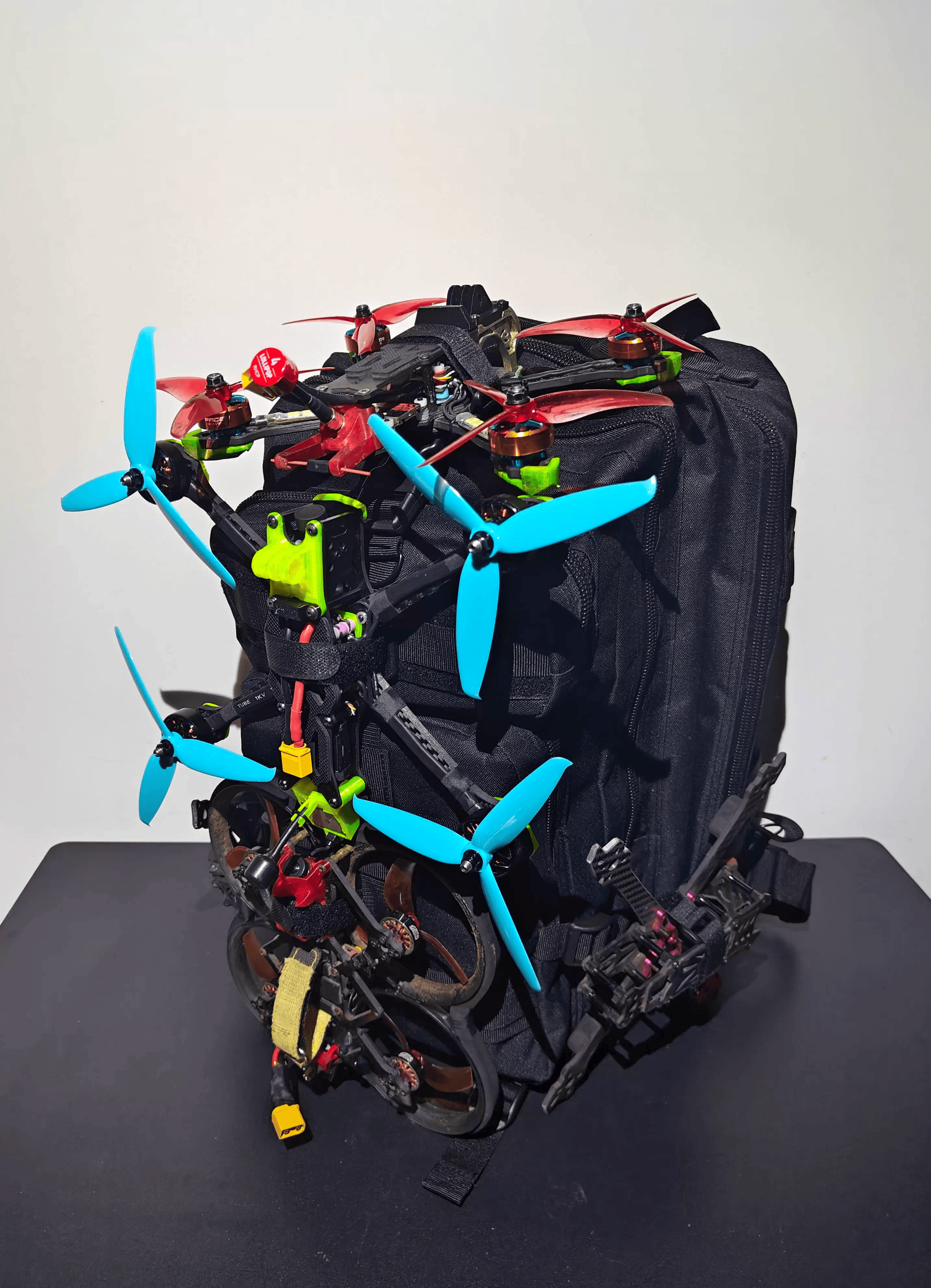 Drone Kit Octocopter - FPV Backpack Military Hang 4-5 Set