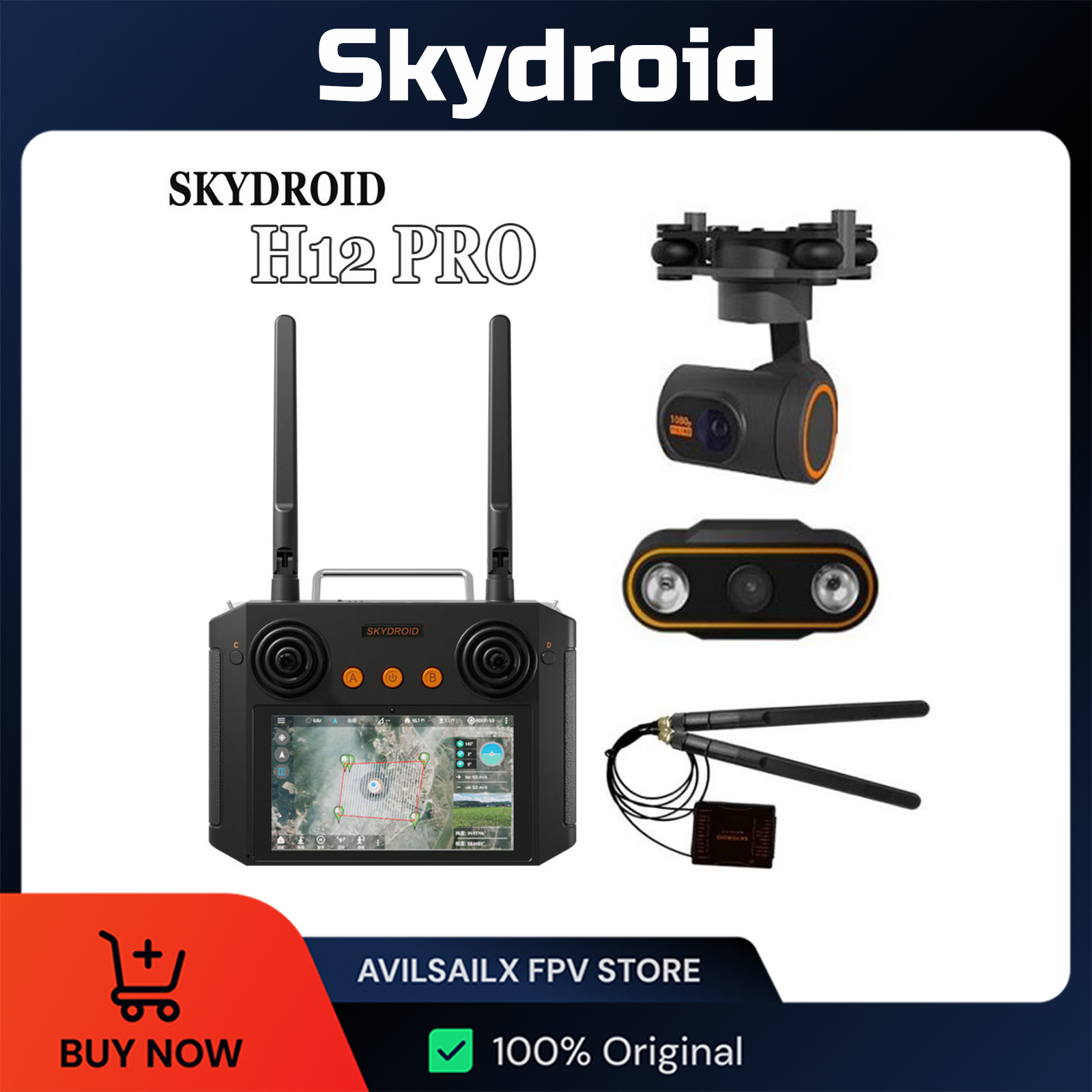 Drone Kit Hexacopter - Skydroid H12 PRO Remote Control with