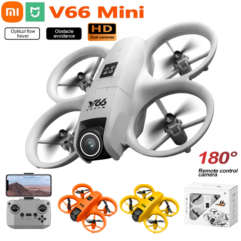 New V66 Mini Drone HD Camera 4 - مراجعة Drone Kit Professional وسعره