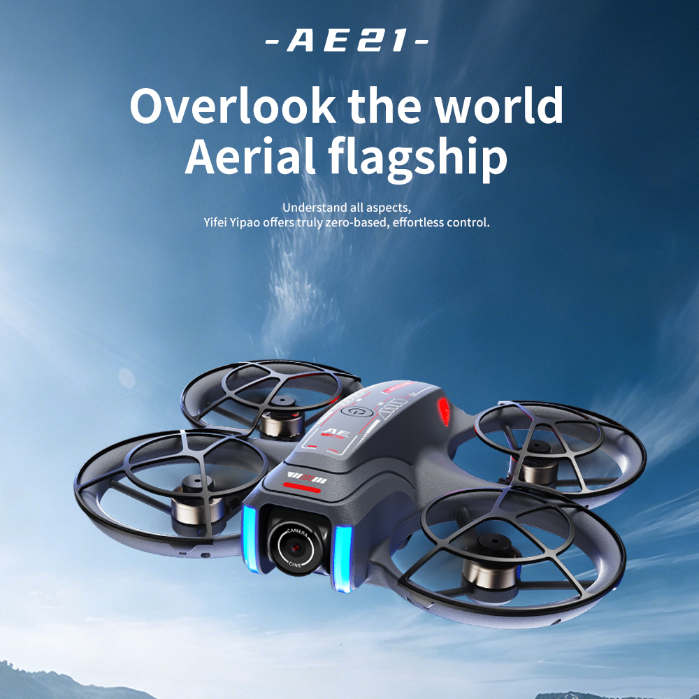 Upgrade AE21 Aerial Drone 8K H - مراجعة Drone Kit Professional وسعره