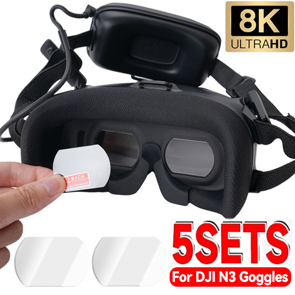 1-5sets HD Tempered Glass for  - مراجعة Drone Kit Waterproof وسعره