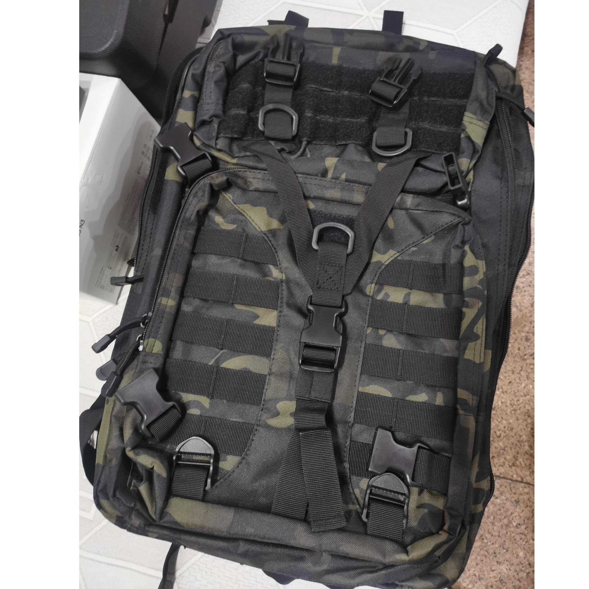 FPV Backpack Military Hang 4-5 - مراجعة Drone Kit Octocopter وسعره