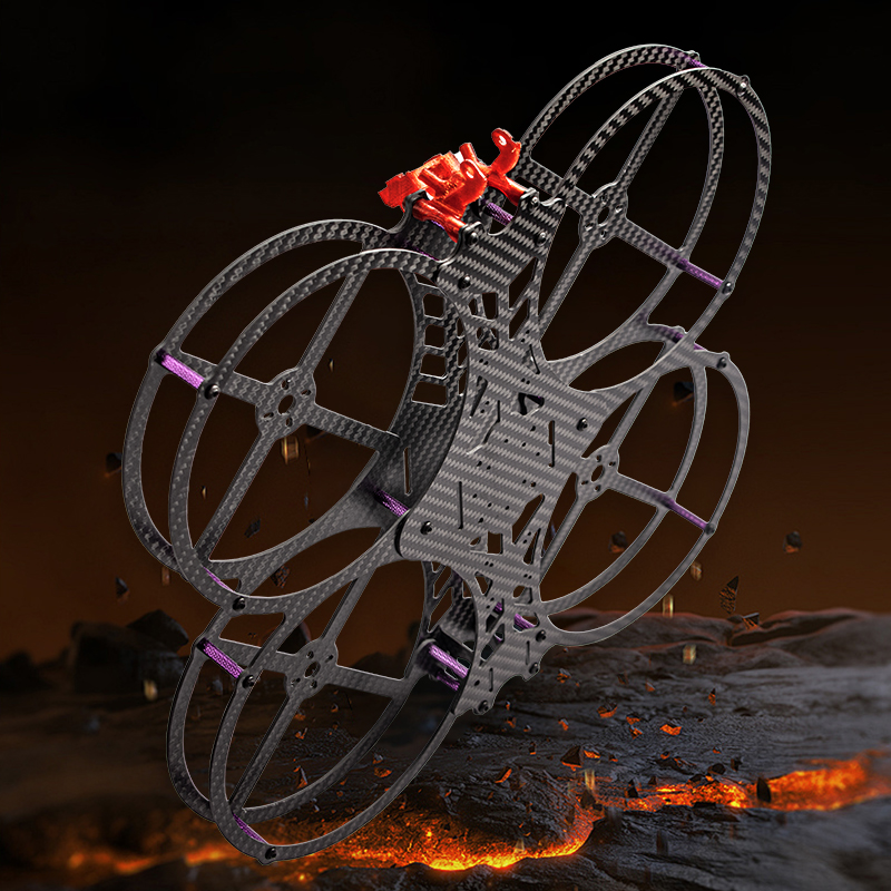 Flyroun 5 Inch Carbon Fiber FP - مراجعة Drone Kit Octocopter وسعره
