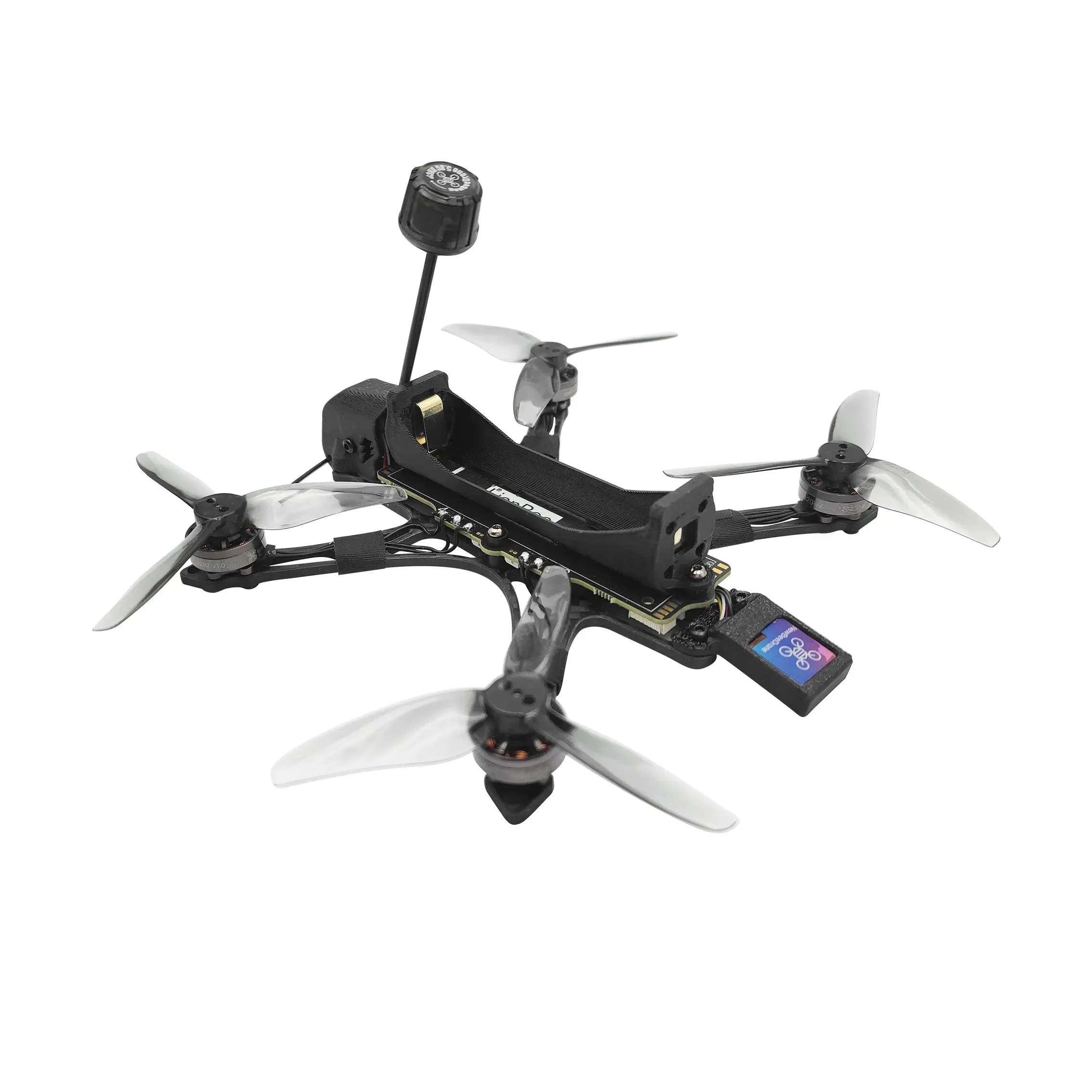 NewBeeDrone LionBee 3inch Long - مراجعة Drone Kit Octocopter وسعره