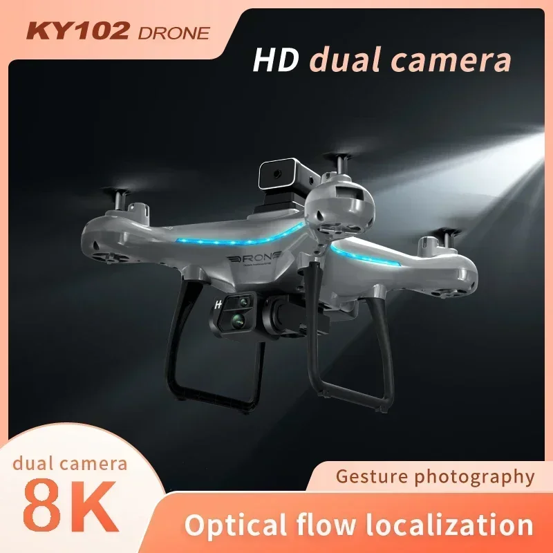 KY102 RC Drone 8K Professional - مراجعة Drone Kit Vtol وسعره