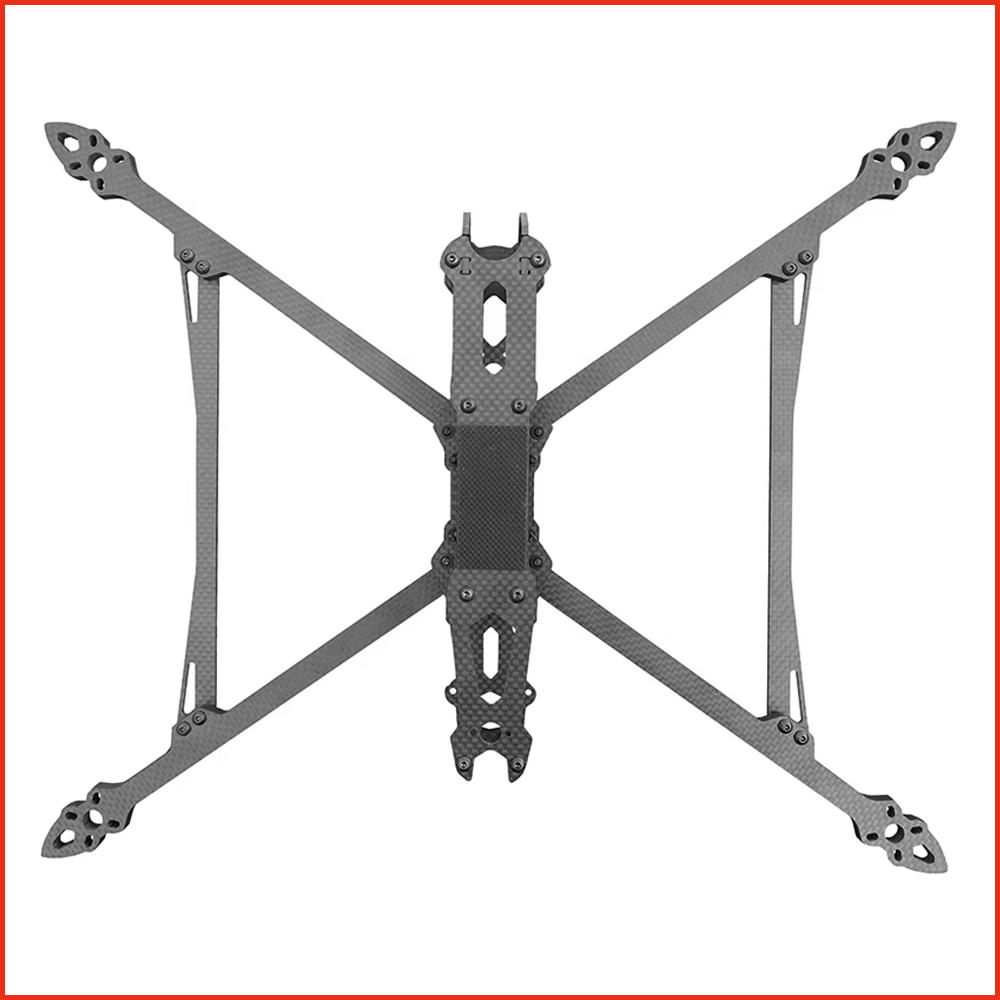 MARK V2 8/9/10inch 3K Carbon F - مراجعة Drone Kit Racing وسعره