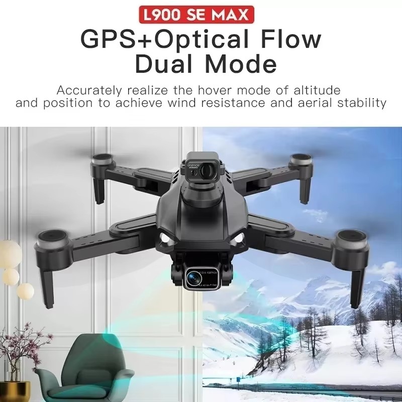 L900 Pro / SE / MAX Drone 4K P - مراجعة Drone Kit Vtol وسعره