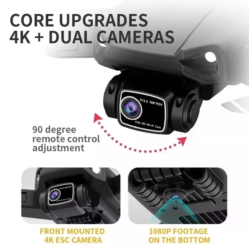 L900 Pro / SE / MAX Drone 4K P - مراجعة Drone Kit Vtol وسعره