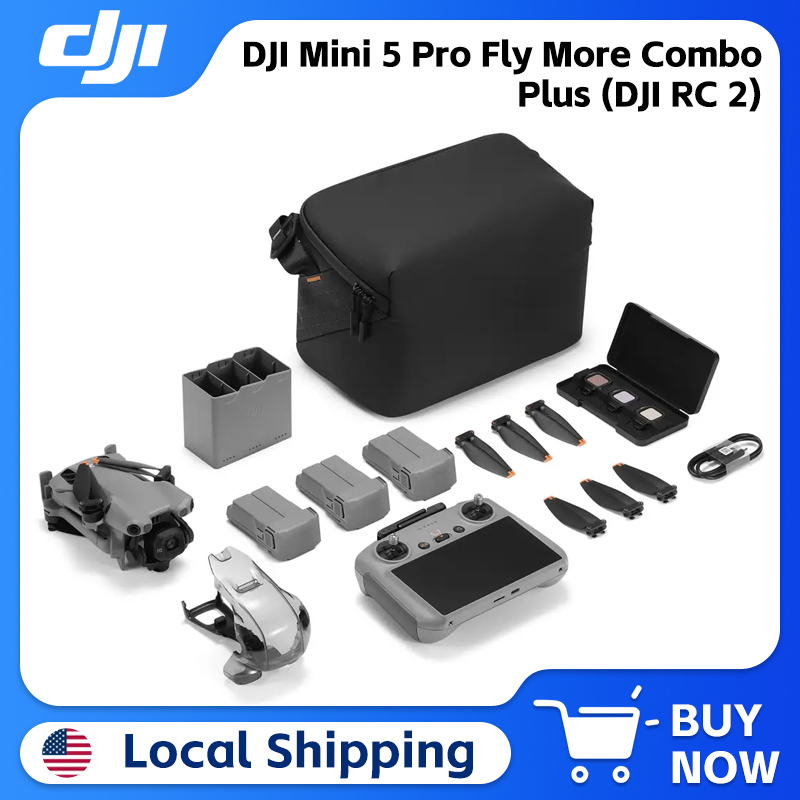 DJI Mini 5 Pro Fly More Combo  - مراجعة Drone Kit With Camera وسعره