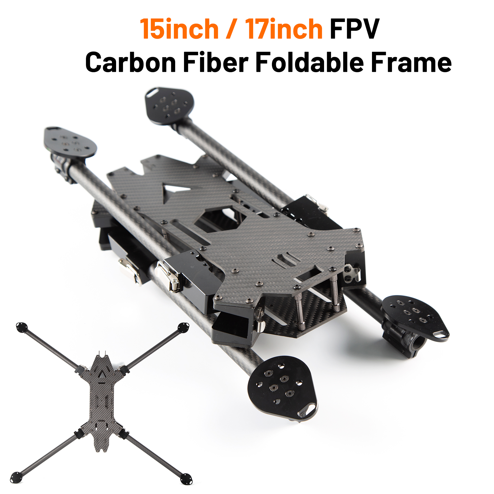 15inch /17inch FPV Carbon Fibe - مراجعة Drone Kit Fpv وسعره