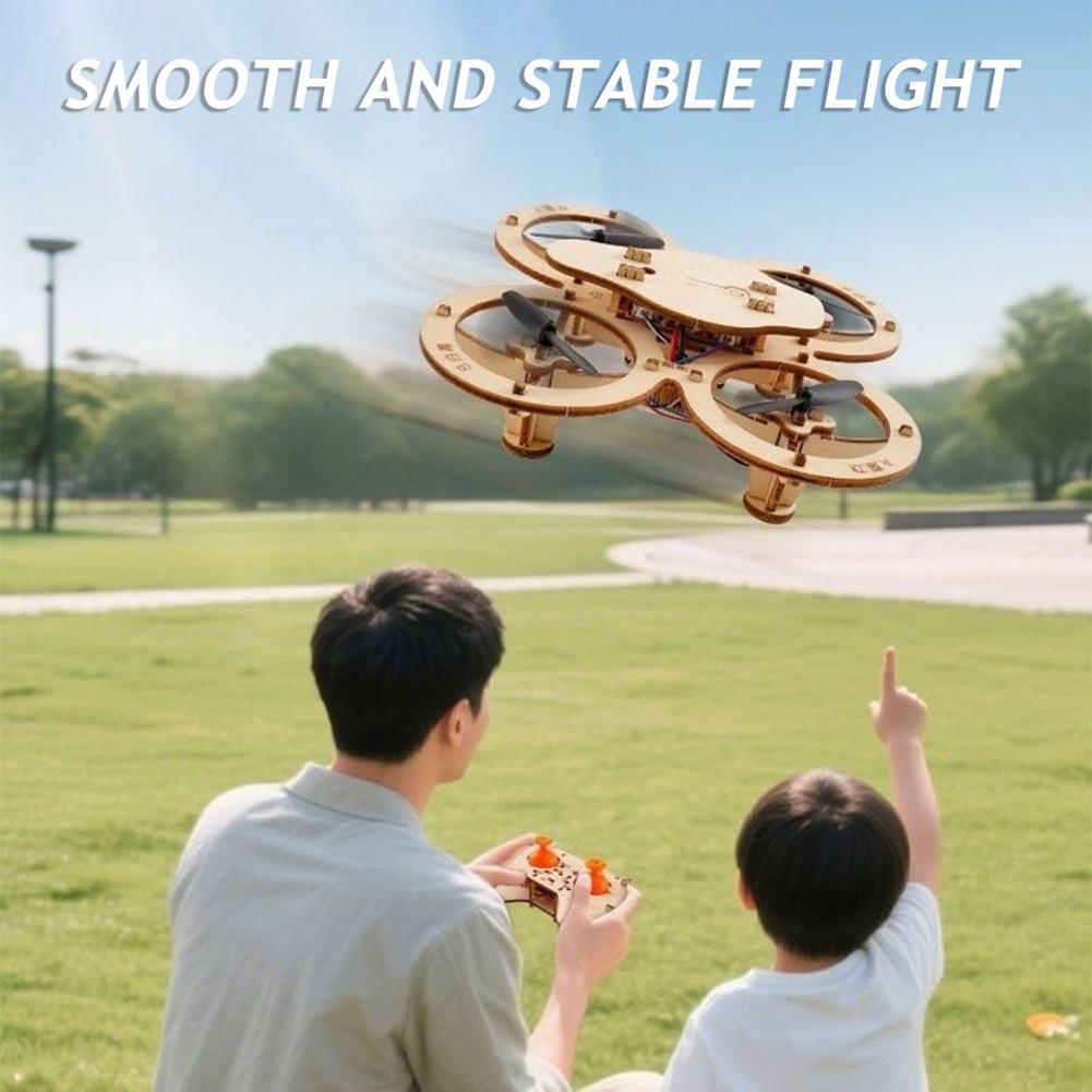 Rc Drone Toy Wooden Drone Puzz - مراجعة Drone Kit Beginner وسعره