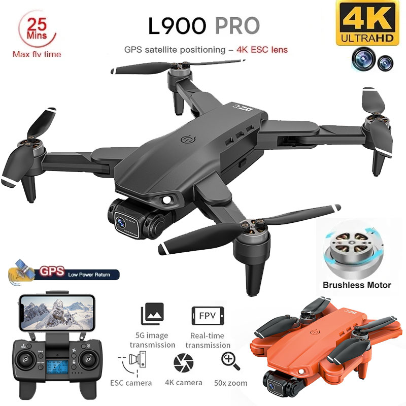 L900 Pro GPS Drone 4K Professi - مراجعة Drone Kit Professional وسعره