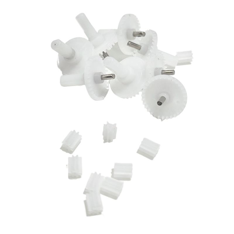 Double Gear Set (16-Pcs) For K - مراجعة Drone Kit Parts Included وسعره