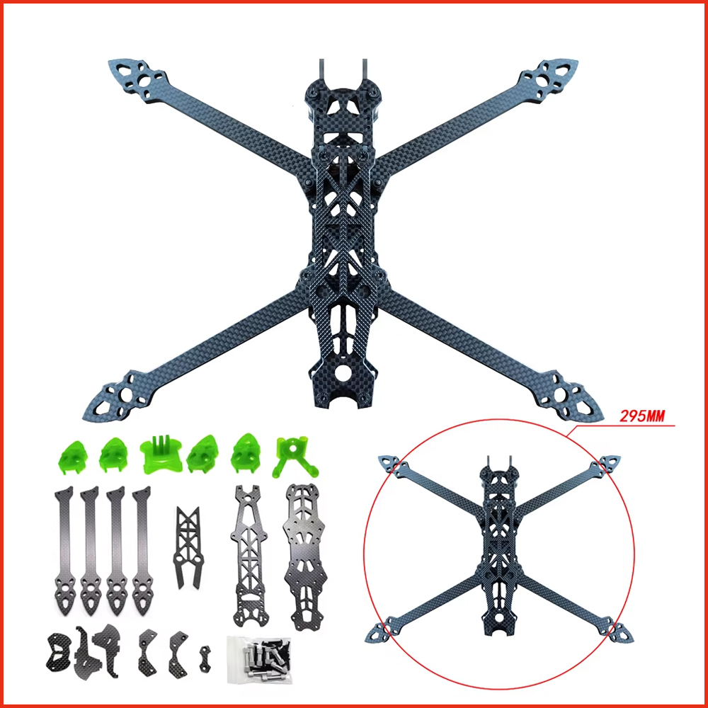 1pcs Mark4 Mark 4 HD 7inch 295 - مراجعة Drone Kit Racing وسعره