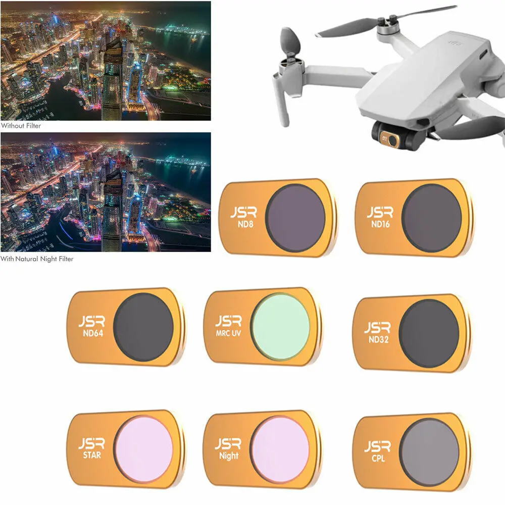 Drone Filters For DJI Mavic Mi - مراجعة Drone Kit With Camera وسعره