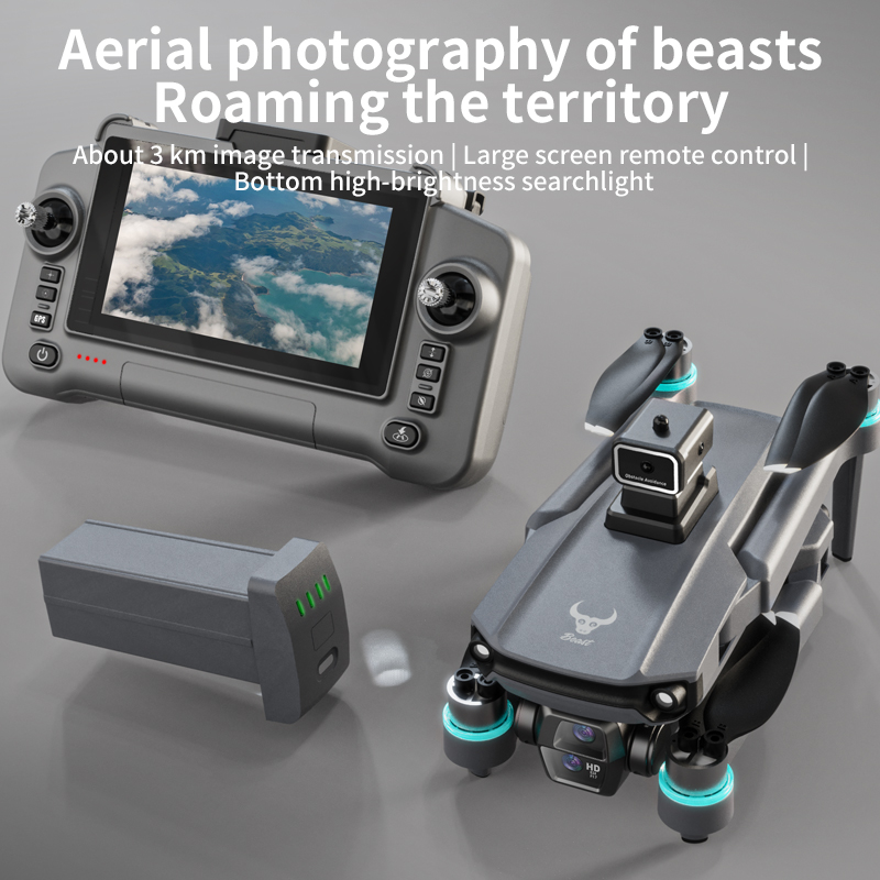 New Brushless Power SG603PRO D - مراجعة Drone Kit Long Range وسعره