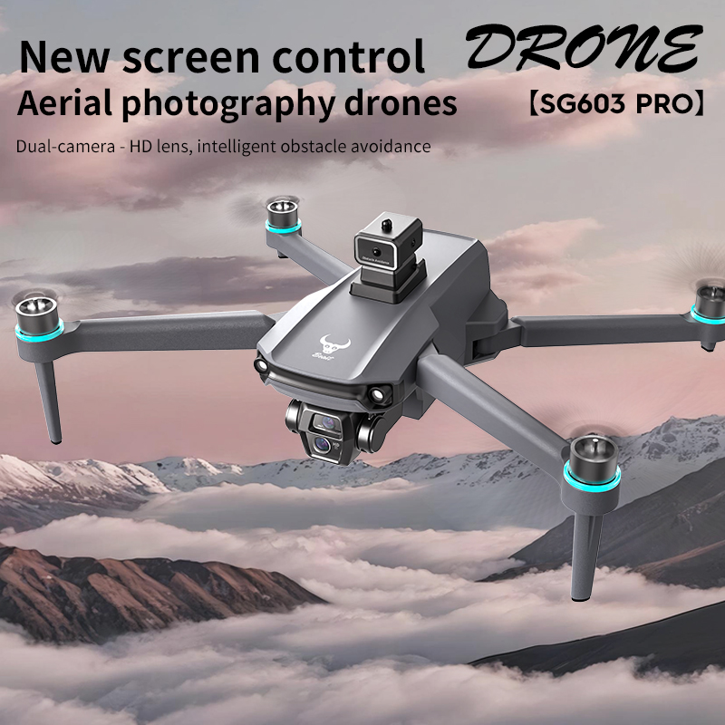 New Brushless Power SG603PRO D - مراجعة Drone Kit Long Range وسعره