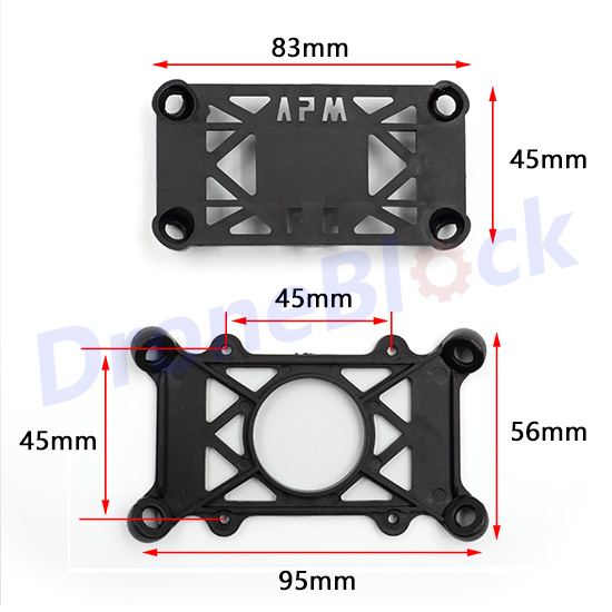 2PCS RC Anti-vibration Plate V - مراجعة Drone Kit Hexacopter وسعره