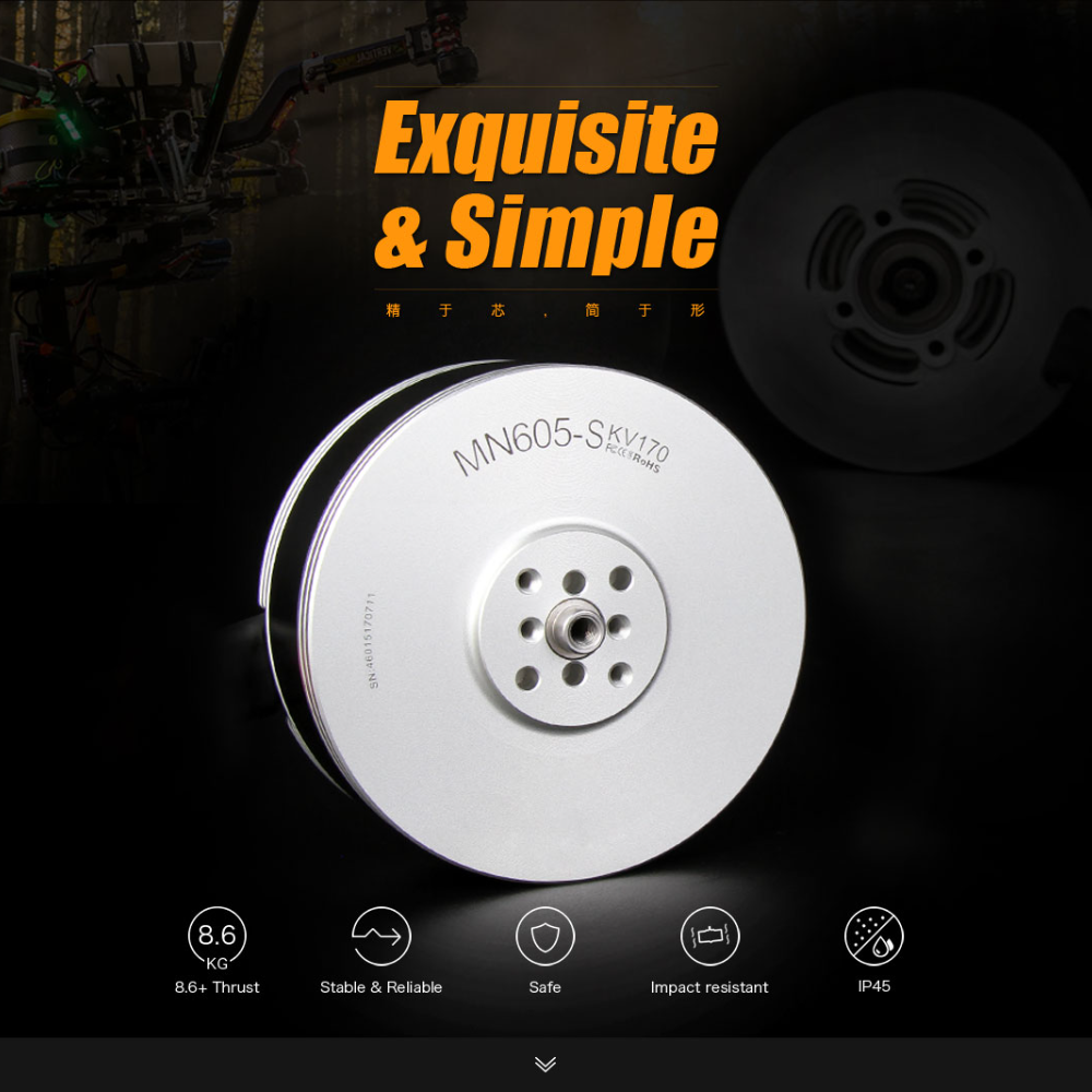 T-MOTOR 2PCS/SET Brushless Mot - مراجعة Drone Kit Waterproof وسعره
