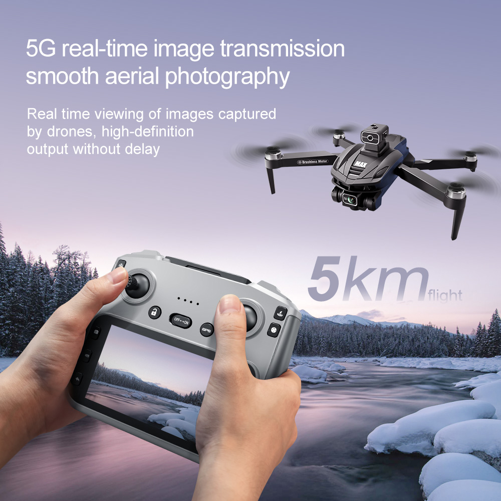 V168 PRO Max GPS Drone 8K Prof - مراجعة Drone Kit Professional وسعره