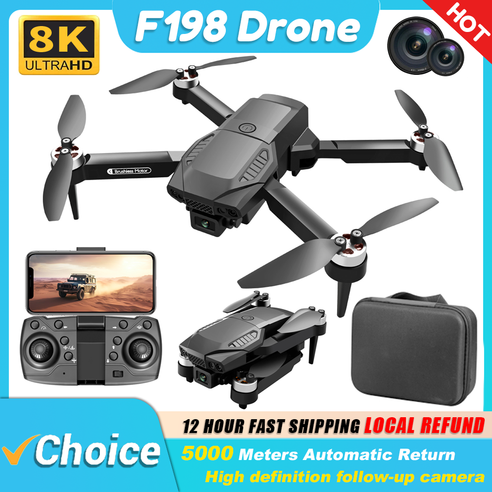 New F198 Drone Professional Du - مراجعة Drone Kit Vtol وسعره