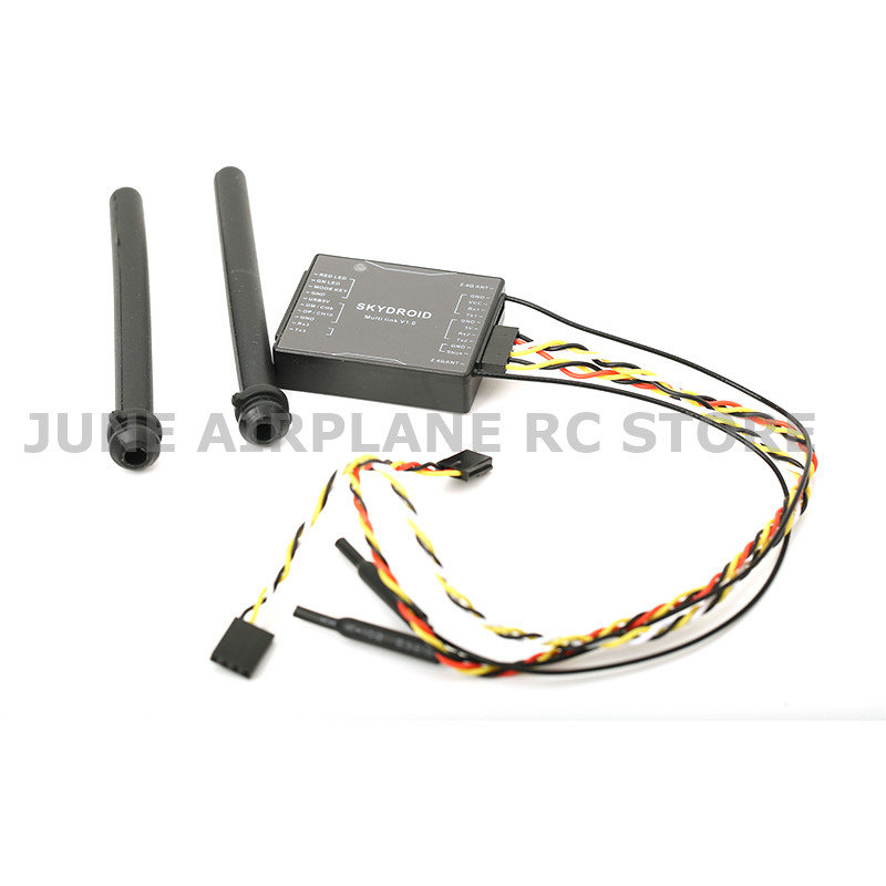 Skydroid H12 T12 Receiver with - مراجعة Drone Kit Hexacopter وسعره