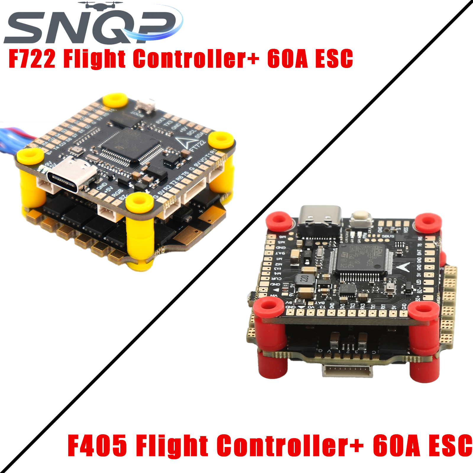 F405/F722 Triple Flight Contro - مراجعة Drone Kit Racing وسعره