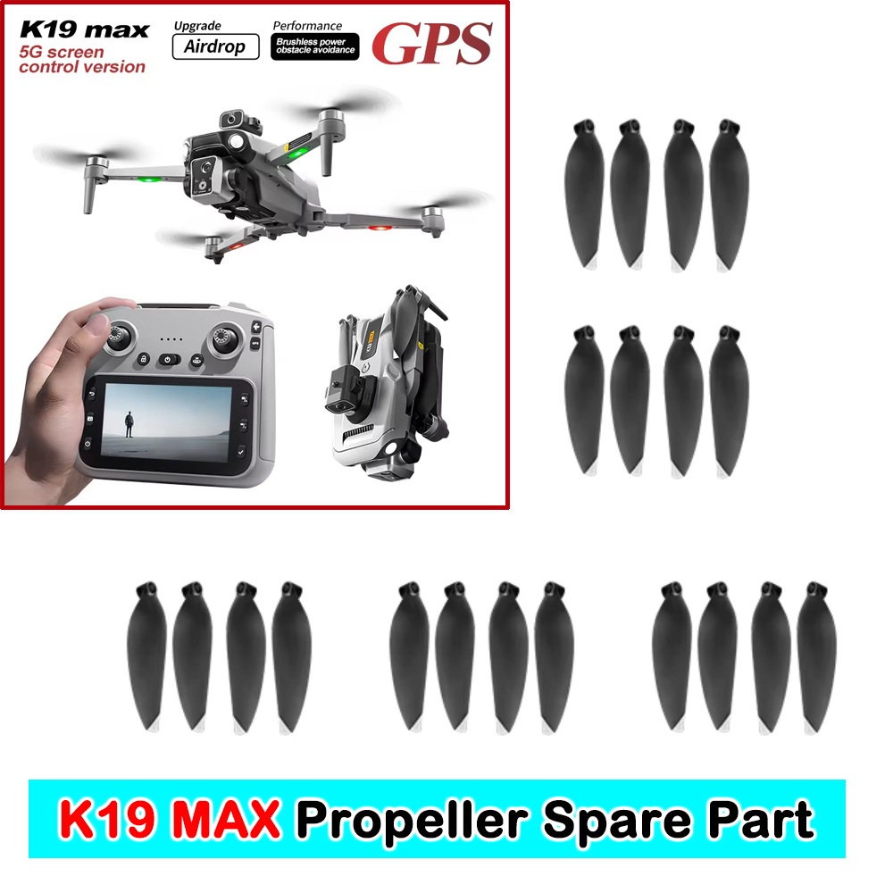 K19 Max GPS Drone Brushless Qu - مراجعة Drone Kit Beginner وسعره