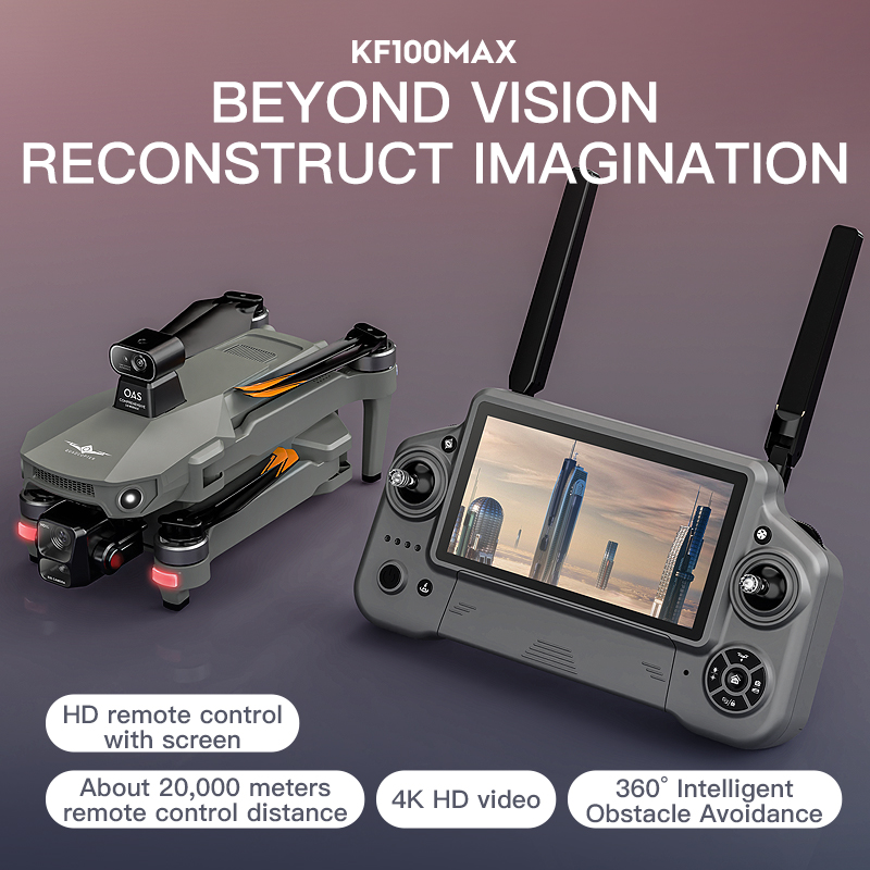SJRC KF100 MAX 8K UHD Photo HD - مراجعة Drone Kit Professional وسعره