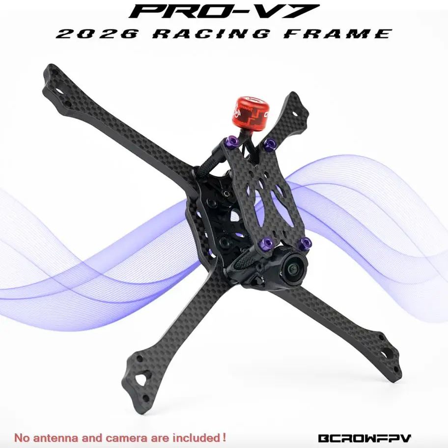 BCROWFPV PRO-V7 Racing Drone F - مراجعة Drone Kit Racing وسعره
