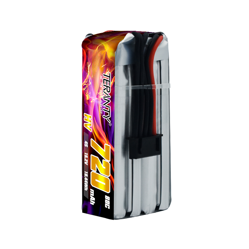 TERANTY 720mAh 4S 15.2V HV Lip - مراجعة Drone Kit Racing وسعره