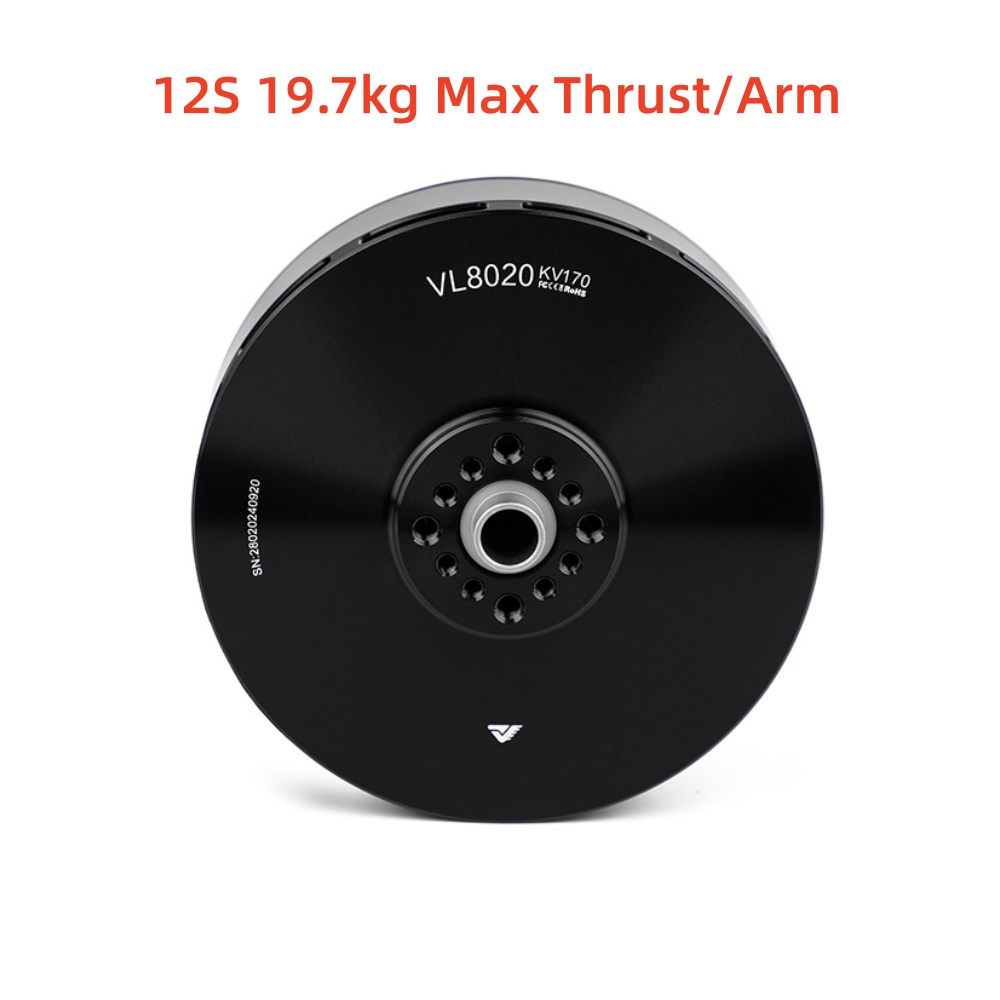 T-MOTOR VL8020 KV170 12S 20kg/ - مراجعة Drone Kit Vtol وسعره