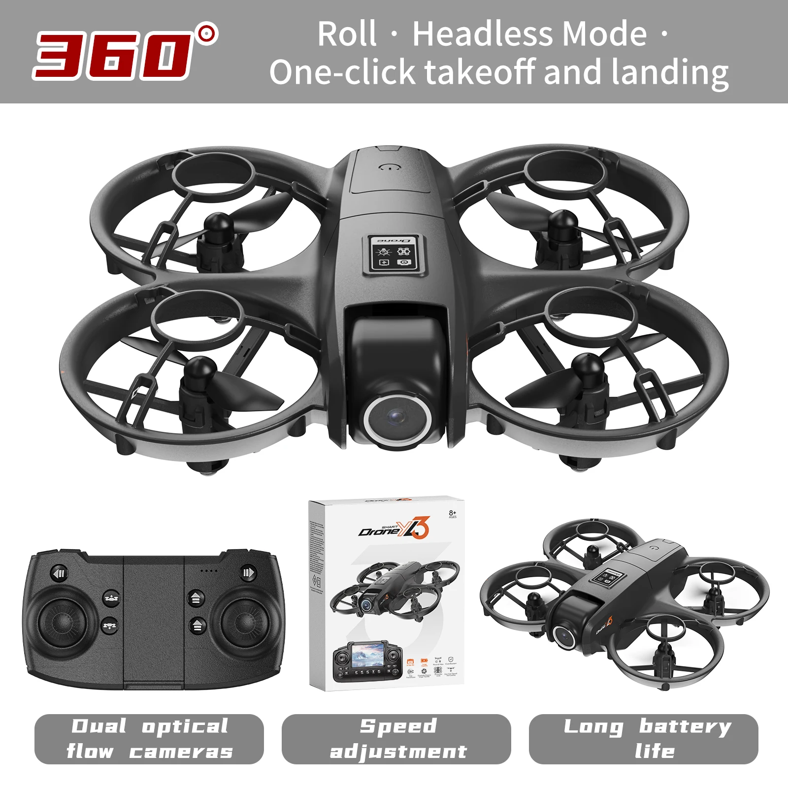 New YL3 RC Drone 8K 1080P Wide - مراجعة Drone Kit Professional وسعره