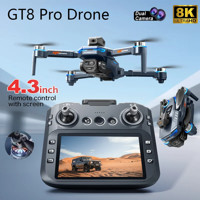 2026 New GT8 Drone GPS 8K Prof - مراجعة Drone Kit Professional وسعره