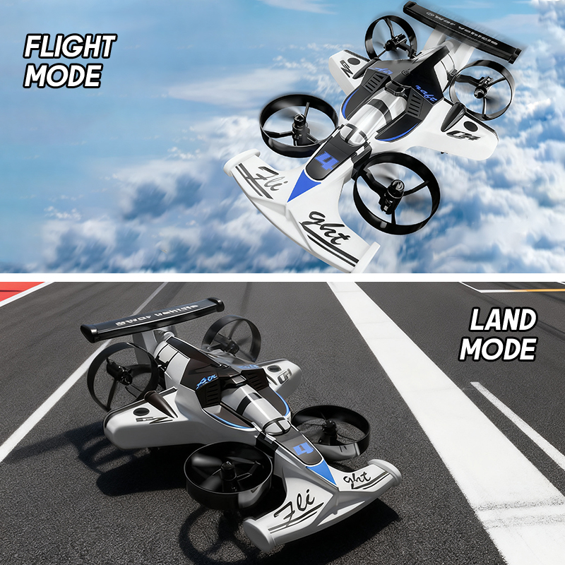 2in1 Mini Drone Air-Ground Fly - مراجعة Drone Kit Professional وسعره