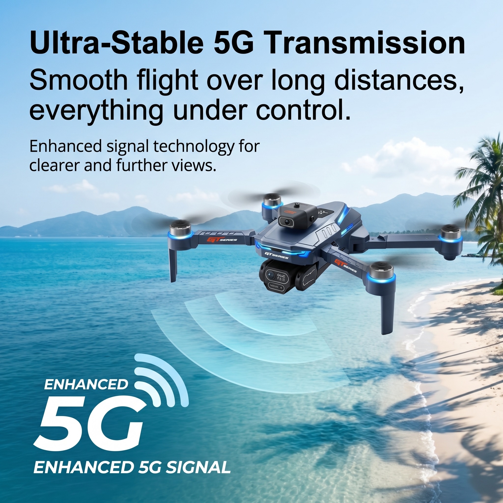 New Drone GT8 8K Professional  - مراجعة Drone Kit Professional وسعره